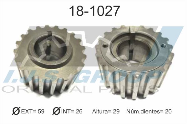 Skirstomojo veleno pavara IJS GROUP 18-1027