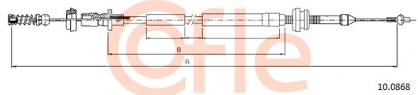 Akceleratoriaus trosas COFLE 10.0868