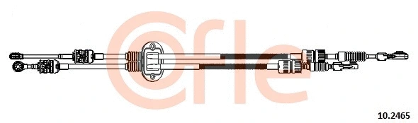 Neautomatinės transmisijo trosas COFLE 10.2465