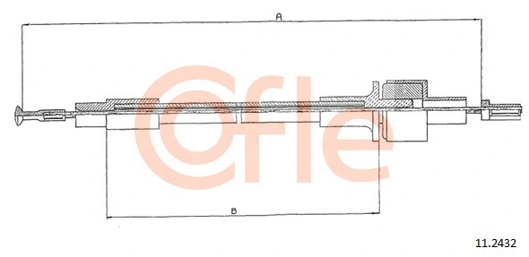 Sankabos trosas COFLE 11.2432