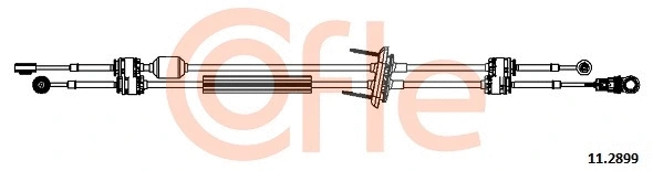 Neautomatinės transmisijo trosas COFLE 11.2899