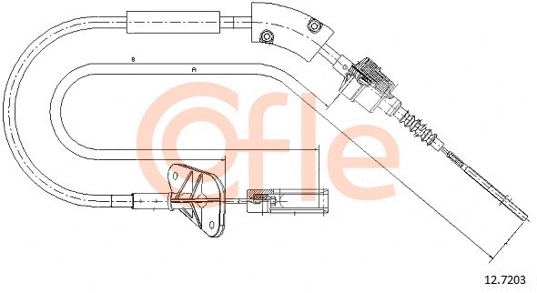 Sankabos trosas COFLE 12.7203