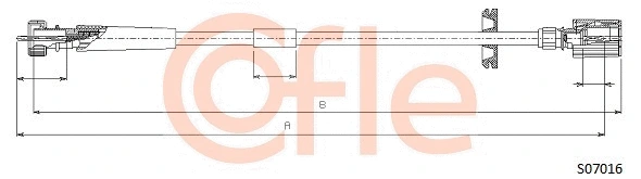 Tachometro velenas COFLE 92.S07016