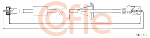 Tachometro velenas COFLE S1H001
