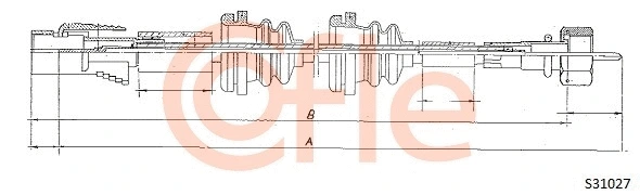 Tachometro velenas COFLE S31027