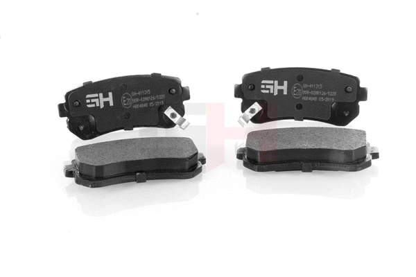 Diskinių stabdžių trinkelių rinkinys GH GH-411315