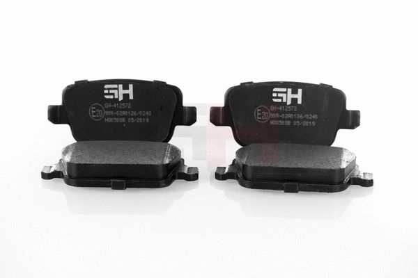 Diskinių stabdžių trinkelių rinkinys GH GH-412572