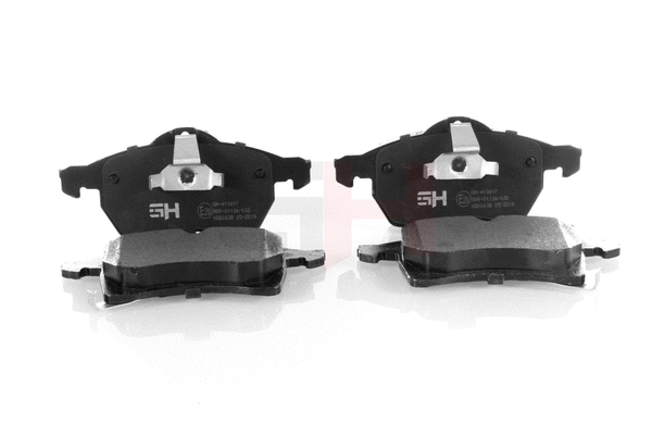 Diskinių stabdžių trinkelių rinkinys GH GH-413617