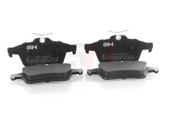 Diskinių stabdžių trinkelių rinkinys GH GH-413629