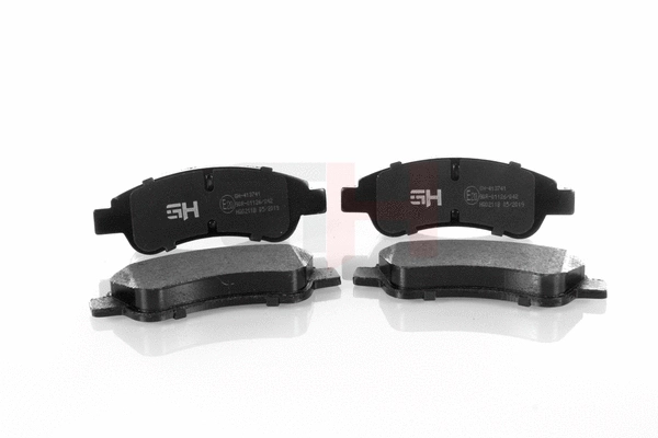 Diskinių stabdžių trinkelių rinkinys GH GH-413741