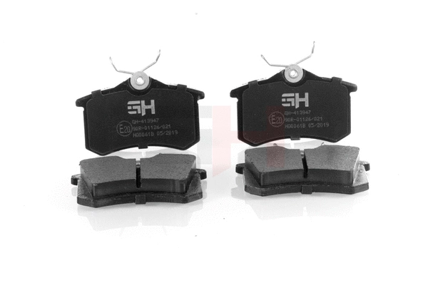 Diskinių stabdžių trinkelių rinkinys GH GH-413947