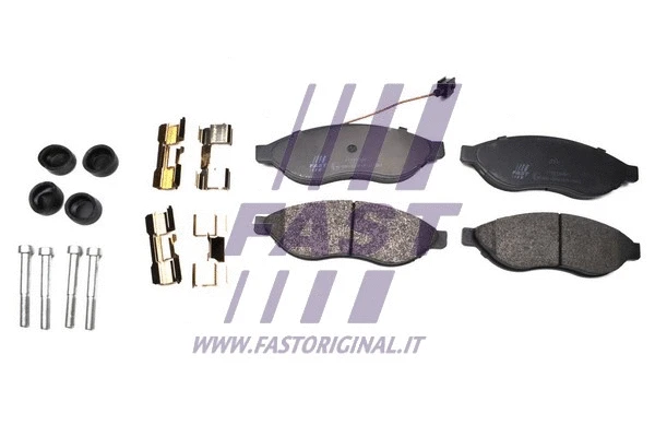 Diskinių stabdžių trinkelių rinkinys FAST FT29130HD