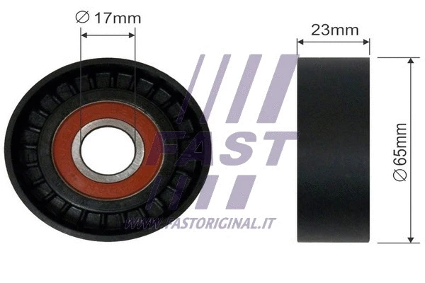 Diržo įtempiklio skriemulys FAST FT44545