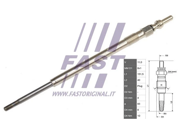 Pakaitinimo žvakė FAST FT82706