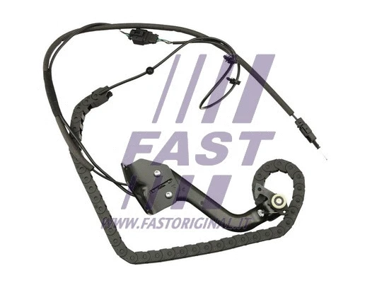 Atstumiamų durų ritinėlio kreiptuvas FAST FT95679