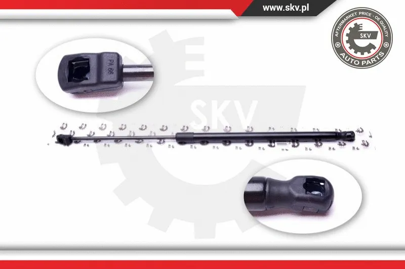 Bagažinės dujinė spyruoklė ESEN SKV 52SKV516