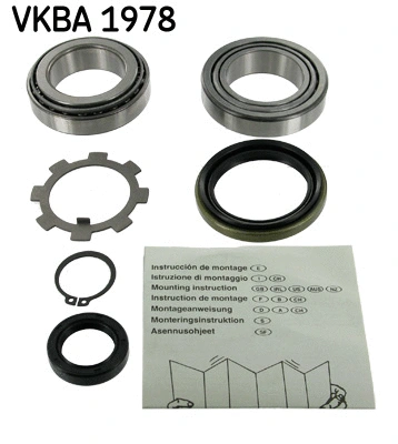 Rato guolio komplektas SKF VKBA 1978