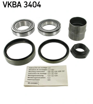 Rato guolio komplektas SKF VKBA 3404