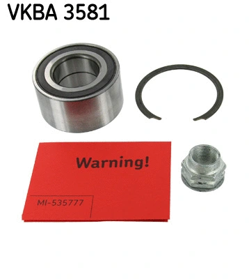 Rato guolio komplektas SKF VKBA 3581