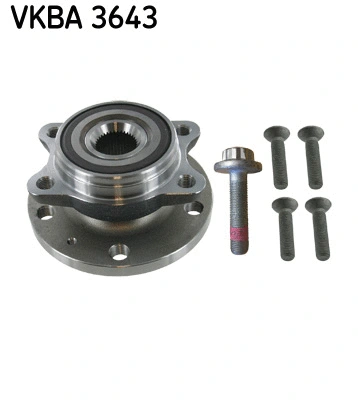 Rato guolio komplektas SKF VKBA 3643