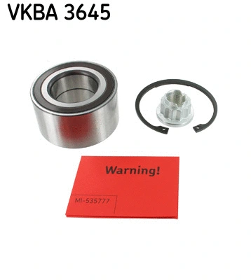 Rato guolio komplektas SKF VKBA 3645