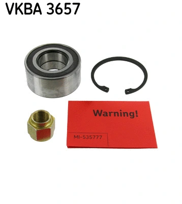 Rato guolio komplektas SKF VKBA 3657