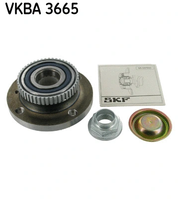 Rato guolio komplektas SKF VKBA 3665