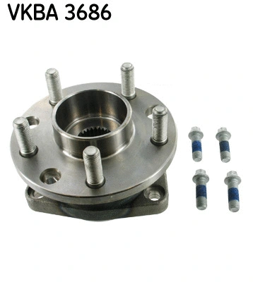 Rato guolio komplektas SKF VKBA 3686
