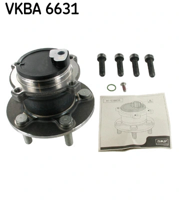 Rato guolio komplektas SKF VKBA 6631
