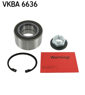 Rato guolio komplektas SKF VKBA 6636