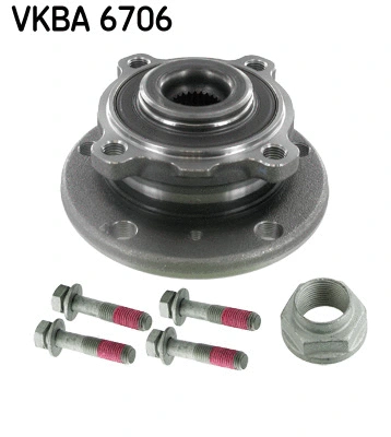 Rato guolio komplektas SKF VKBA 6706