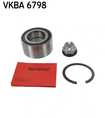 Rato guolio komplektas SKF VKBA 6798