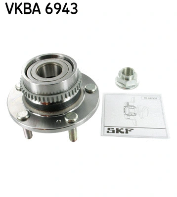 Rato guolio komplektas SKF VKBA 6943