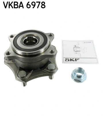 Rato guolio komplektas SKF VKBA 6978