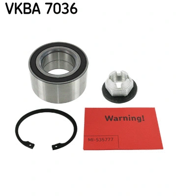 Rato guolio komplektas SKF VKBA 7036