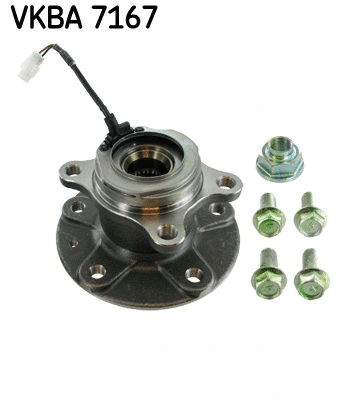 Rato guolio komplektas SKF VKBA 7167