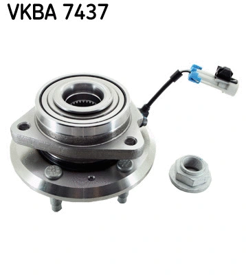 Rato guolio komplektas SKF VKBA 7437