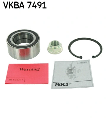 Rato guolio komplektas SKF VKBA 7491