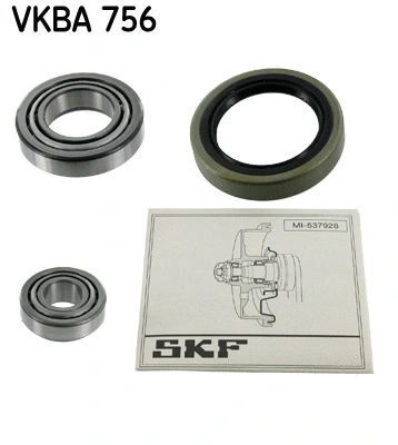 Rato guolio komplektas SKF VKBA 756
