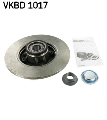 Stabdžių diskas SKF VKBD 1017
