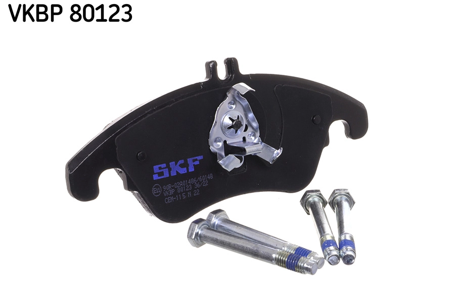 Diskinių stabdžių trinkelių rinkinys SKF VKBP 80123