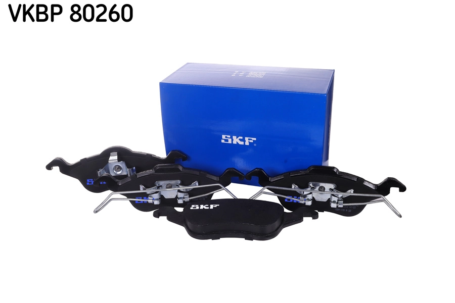 Diskinių stabdžių trinkelių rinkinys SKF VKBP 80260