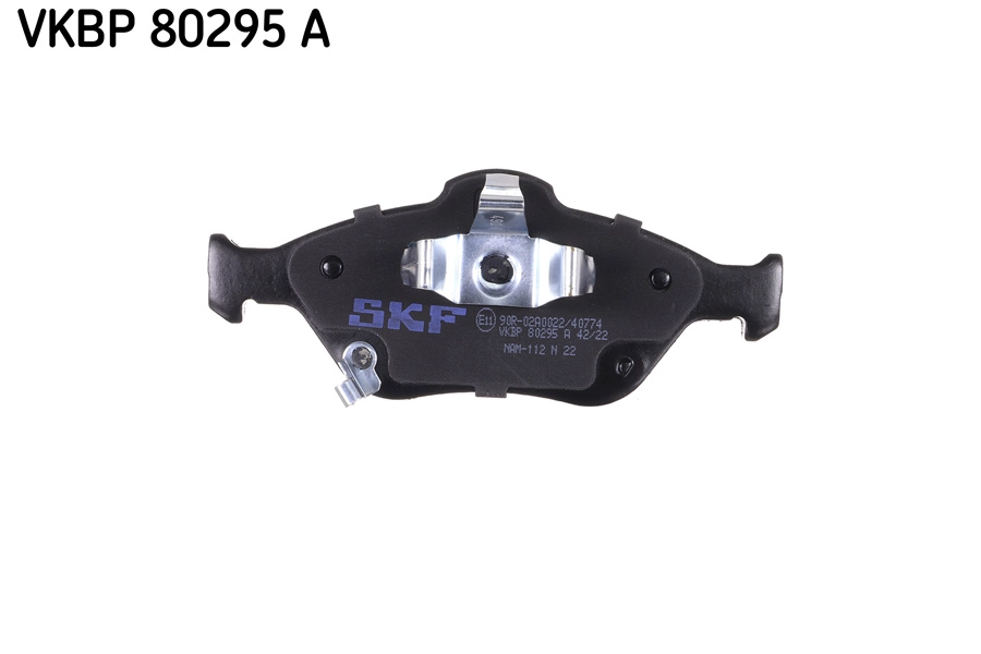 Diskinių stabdžių trinkelių rinkinys SKF VKBP 80295 A