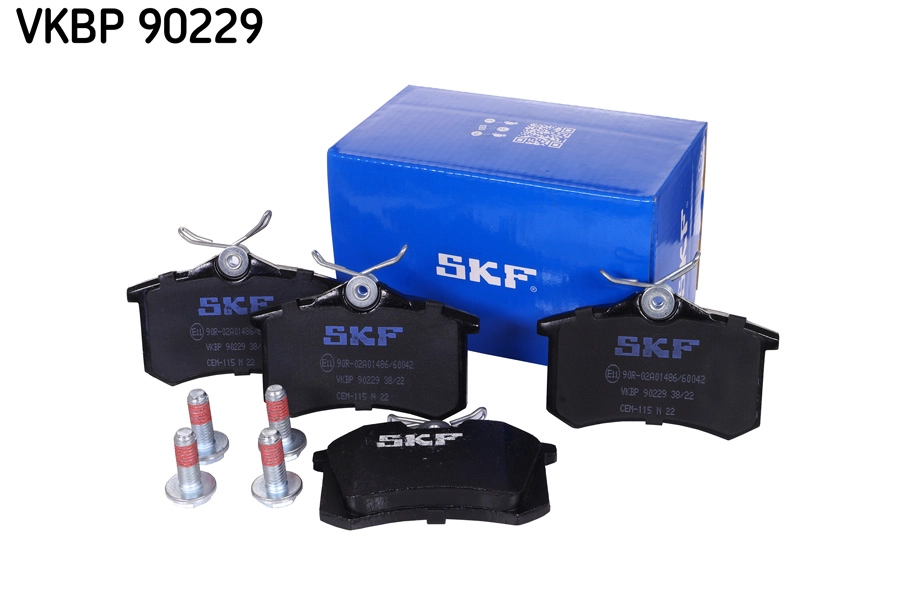 Diskinių stabdžių trinkelių rinkinys SKF VKBP 90229