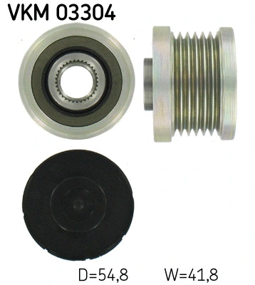 Kint. sr. generatoriaus laisvos eigos sankaba SKF VKM 03304