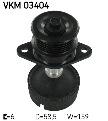 Kint. sr. generatoriaus laisvos eigos sankaba SKF VKM 03404