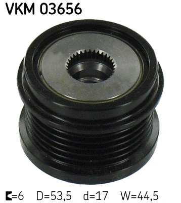 Kint. sr. generatoriaus laisvos eigos sankaba SKF VKM 03656