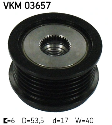 Kint. sr. generatoriaus laisvos eigos sankaba SKF VKM 03657