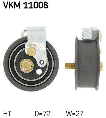 Paskirstymo diržo įtempiklio skriemulys SKF VKM 11008