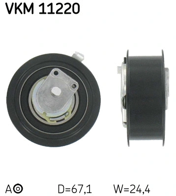 Paskirstymo diržo įtempiklio skriemulys SKF VKM 11220